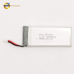 1S 3.7V 2000 maH LiPo battery