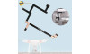 DJI Gimbal Repair Kit Yaw&Roll Arm+Ribbon Cable for DJI Phantom 3 Professional