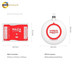 DJI Naza-M-Lite V1.1 GPS Combo