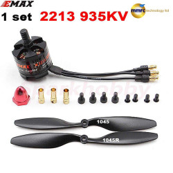 Emax MT2213 935KV Brushless Motor with 1 pair 1045 Propeller Combo