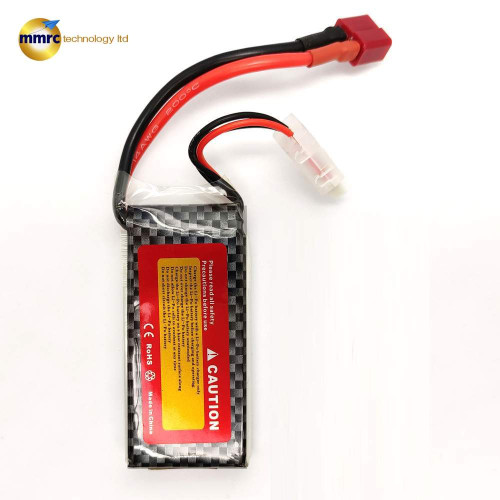 Lion Power 2S 1300 mAh 25C 7.4V LiPo Battery for RC Plane Car Boat