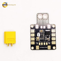 PDB with XT60 , Power Distribution Board , 6 ESC Output with 5V and 12V BEC