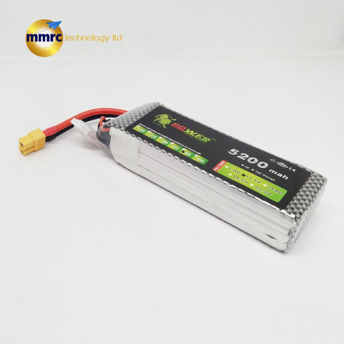 Lion Power 3S 5200 mAh 40C 11.1V LiPo Battery for RC Drone Plane Car Boat