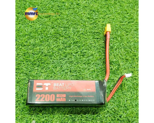 BT 11.1V 2200mAh 35C 3S Lipo Battery