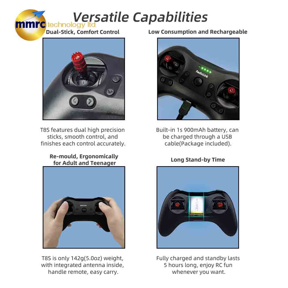 RC Transmitter T8S 8 Channel bd price