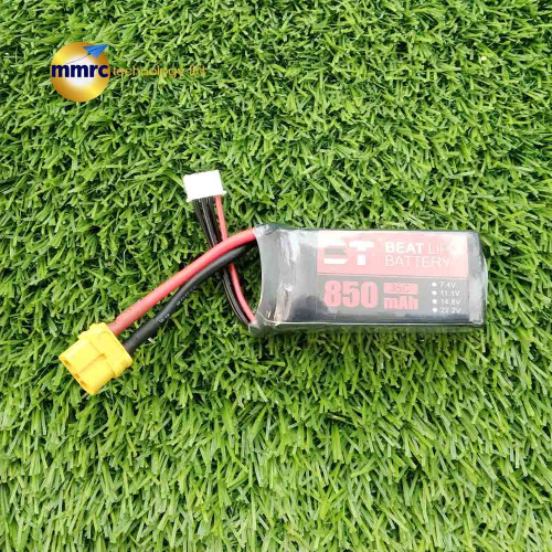 BT 11.1V 850mAh 3S Lipo