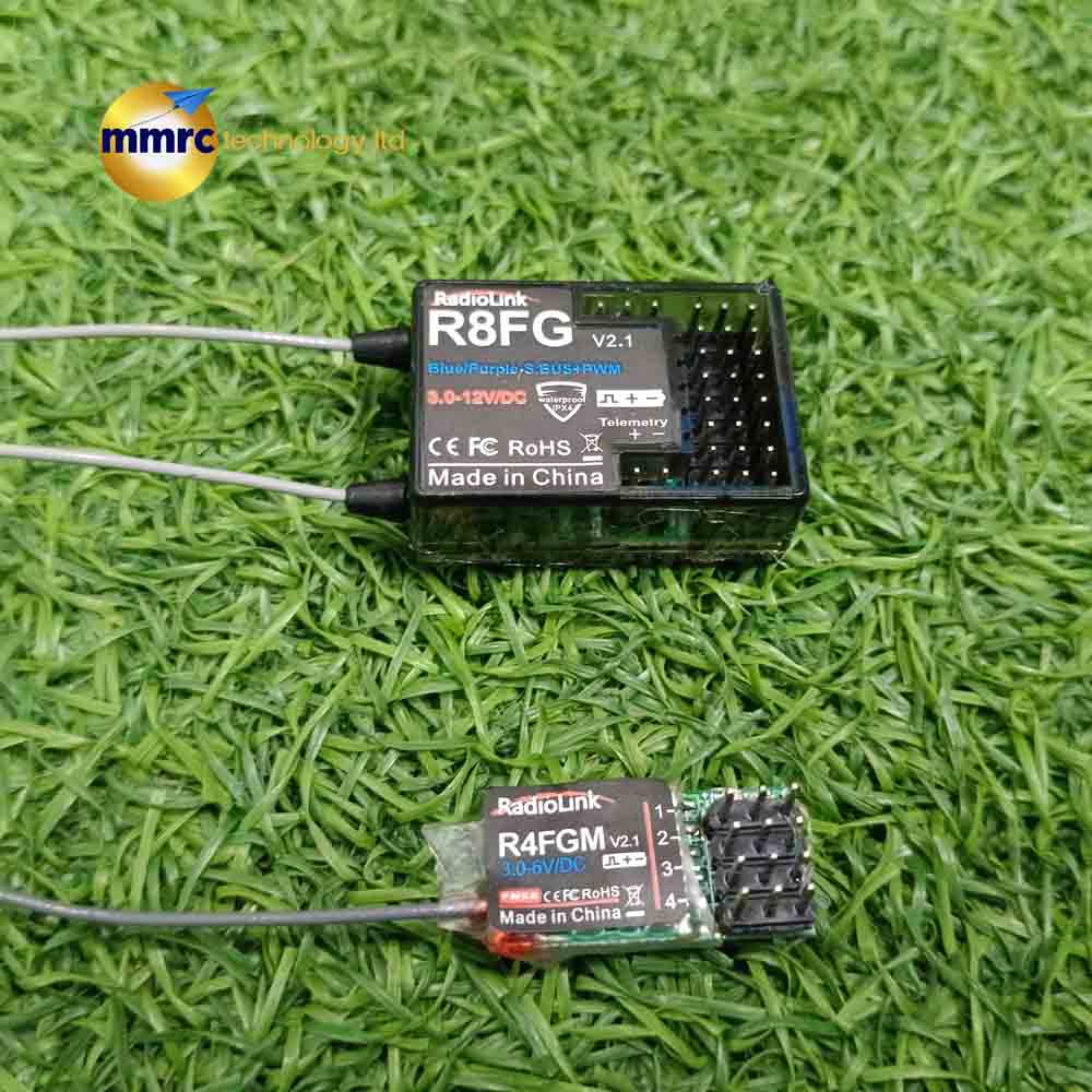 Radiolink RC8X Transmitter and R8FG&R4FGM Receivers