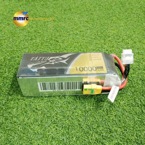 Tattu 22.2V 25C 6S 10000mAh Lipo Battery