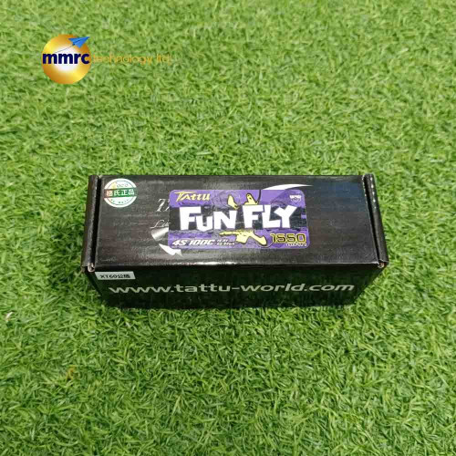 Tattu FunFly 1550mAh 100C 14.8V 4S Lipo Battery