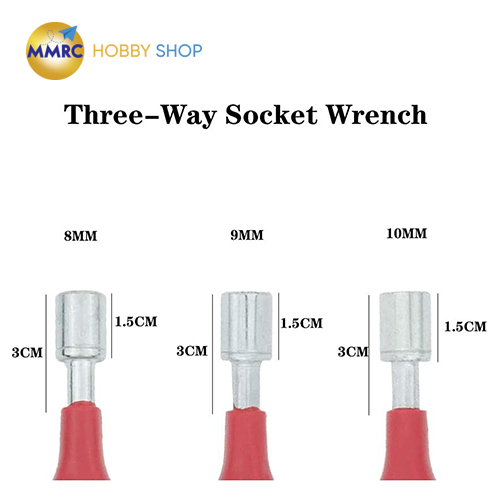 3 in 1 Y-type Hex Nut Socket Wrench