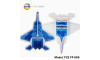 F22 720mm Wingspan RC Airplane Fixed Wing Kit