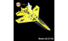 SU-27 720mm Wingspan RC Airplane Fixed Wing Kit