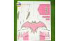 SU-27 720mm Wingspan RC Airplane Fixed Wing Kit