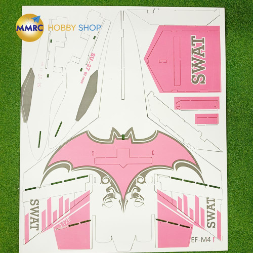 SU-27 720mm Wingspan RC Airplane Fixed Wing Kit