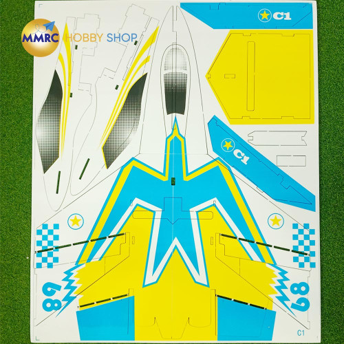 SU-27 720mm Wingspan RC Airplane Fixed Wing Kit