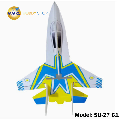 SU-27 720mm Wingspan RC Airplane Fixed Wing Kit