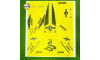 SU-27 720mm Wingspan RC Airplane Fixed Wing Kit