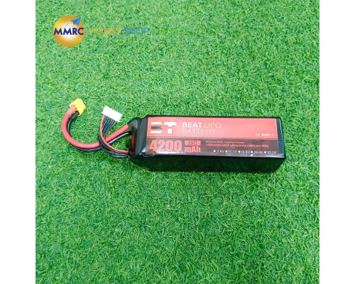 BT 22.2V 4200mAh 35C 6S Lipo Battery