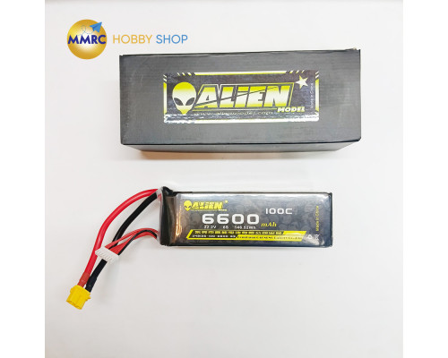 Alien 6600mAh 6S 22.2V 100C Lipo Battery