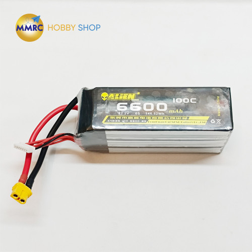 Alien 6600mAh 6S 22.2V 100C Lipo Battery