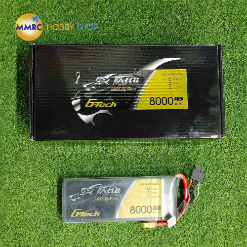 Tattu 4S 8000mAh 14.8V 25C Lipo Battery