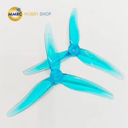 Gemfan Hurricane 51466 V2 3-Blade Propeller Clear Blue