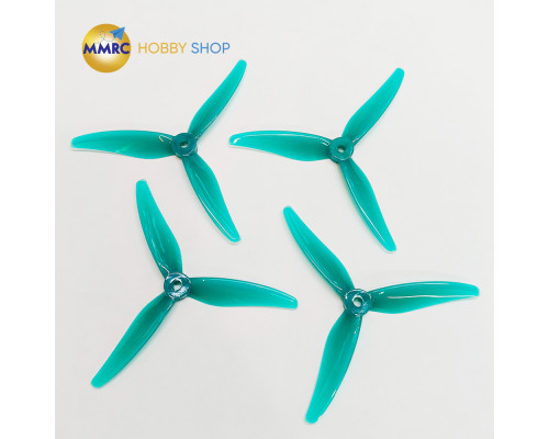 Gemfan Hurricane 51466 V2 3-Blade Propeller Jade Green