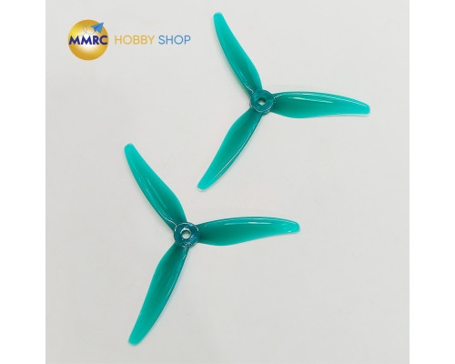 Gemfan Hurricane 51466 V2 3-Blade Propeller Jade Green